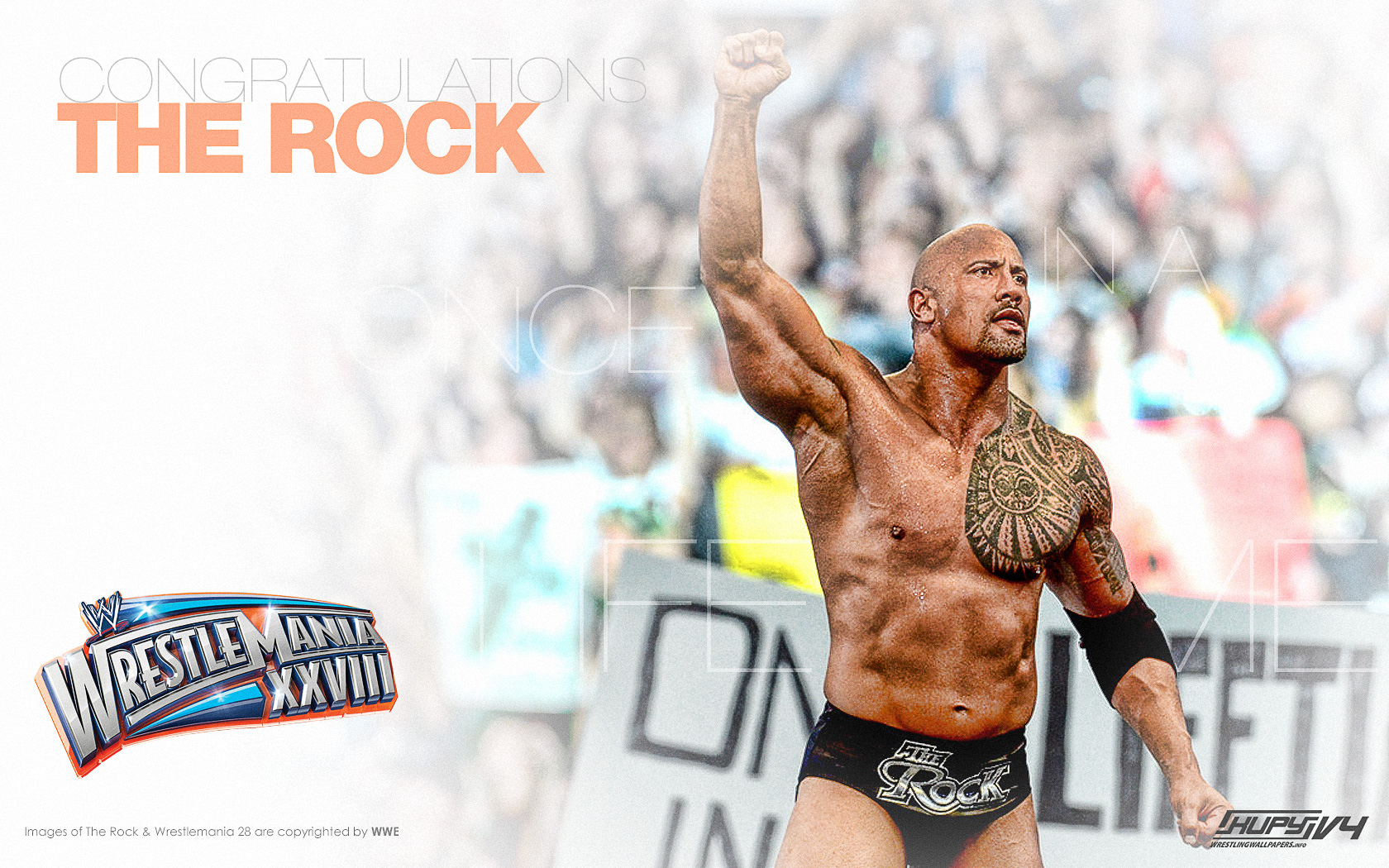 the rock wrestlemania 30