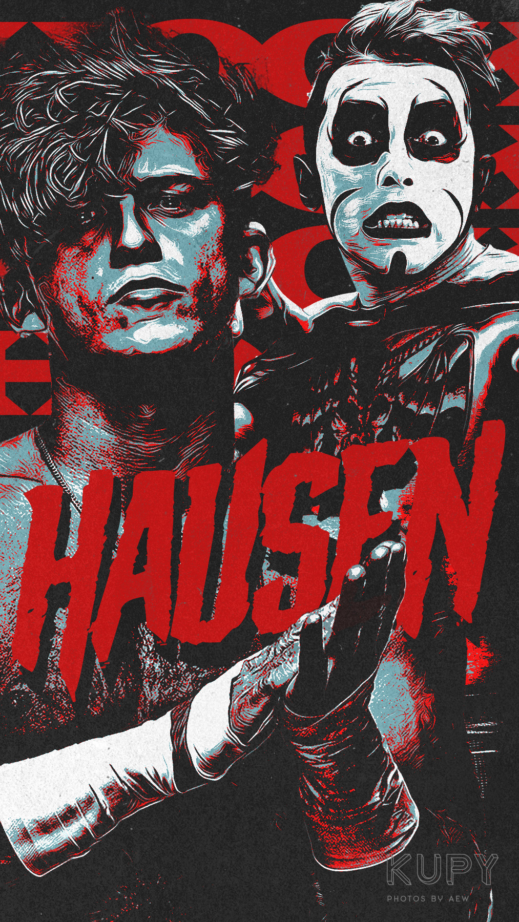 HOOKHAUSEN poster and mobile wallpaper! - Kupy Wrestling Wallpapers