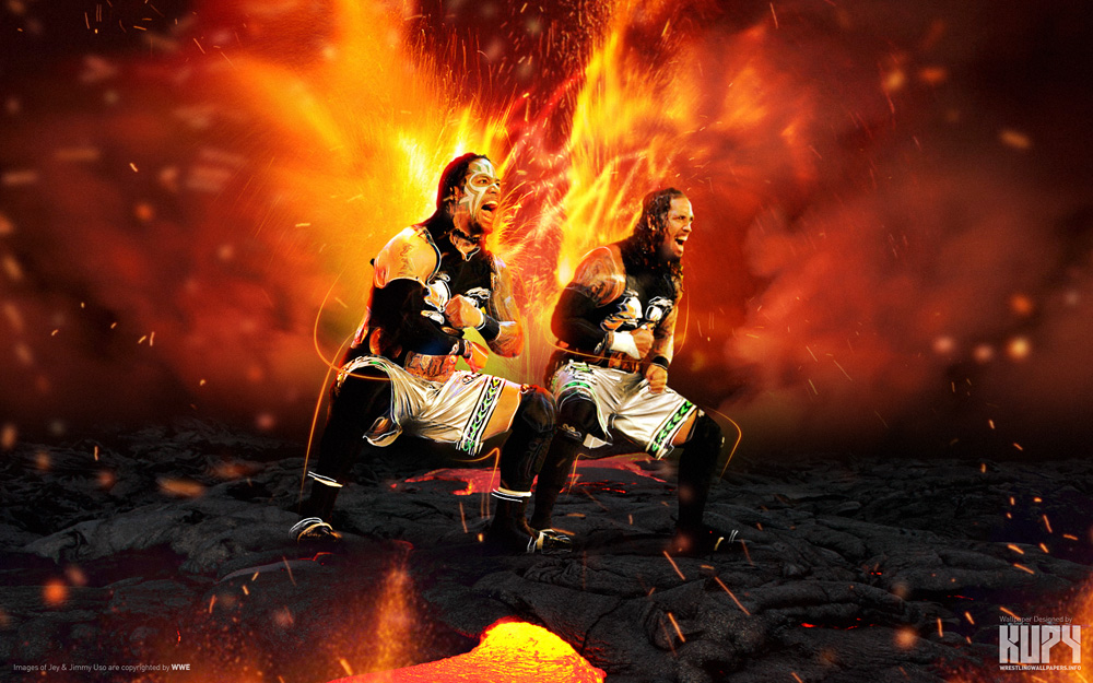 uso wallpaper wwe