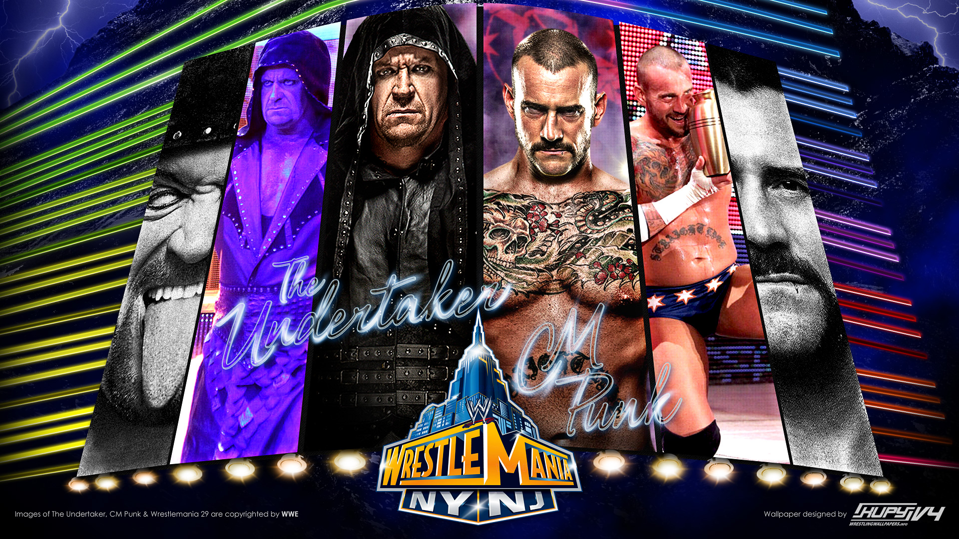 undertaker wrestlemania 30 wallpaper