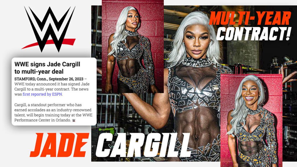 Jade Cargill signs deal with WWE; former AEW champion reporting to